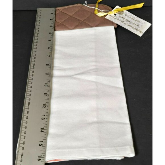 Handmade Hanging Oven Bar Towel Decor This Is Dog's House We Just Pay Rent NWT - Picture 6 of 8